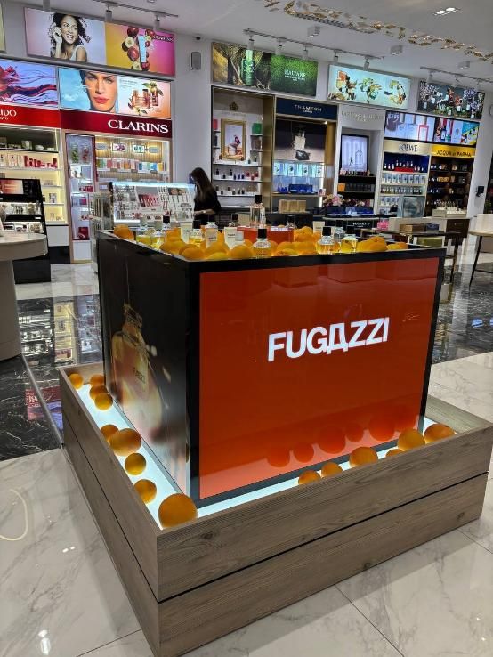 Fugazzi Orange Crush stand at Gallery Monalisa, Grand Majidi Mall, Erbil